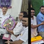 कुल्टी थाना प्रभारी अशोक सिन्हा और नियामतपुर के नए फाड़ी प्रभारी उत्पल घोषाल का भव्य स्वागत; कुल्टी प्रेस क्लब ने बुके देकर किया सम्मानित