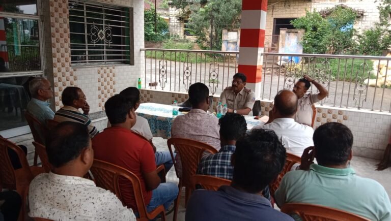 बराकर में शांतिपूर्ण रथयात्रा संपन्न कराने को लेकर पुलिस व प्रबुद्ध जनों की बैठक, सुरक्षा के पुख्ता इंतजाम