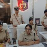press conference at the Kharagpur Town Police Station