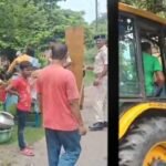 बरसात में बेघर हुए सैकड़ों परिवार: DVC के लेफ्ट बैंक पर चला बुलडोजर, मोहलत खत्म होते ही हाहाकार!