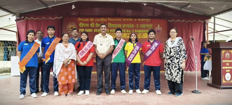 पीएम श्री केंद्रीय विद्यालय क्रमांक 2 खड़गपुर में विद्यार्थी परिषद का गठन