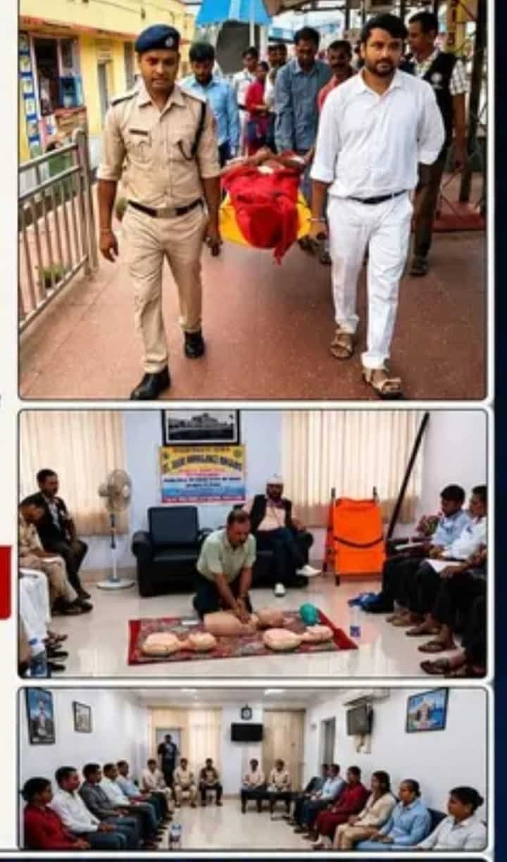 Special Training of Disaster Management, CPR and First Aid to Railway Employees