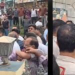 रानीगंज में वामपंथी दल और भाजपा के बीच झड़प: राहुल सांकृत्यायन की प्रतिमा गायब होने के विरोध में पंजाबी मोड़ पर भारी तनाव