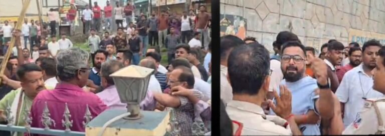 रानीगंज में वामपंथी दल और भाजपा के बीच झड़प: राहुल सांकृत्यायन की प्रतिमा गायब होने के विरोध में पंजाबी मोड़ पर भारी तनाव