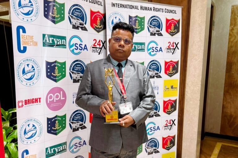 पुरुलिया के मोहम्मद रफीक चार राज्यों के इंचार्ज, इंटरनेशनल ह्यूमन राइट्स ऑर्गनाइज़ेशन से बड़ी पहचान मिली