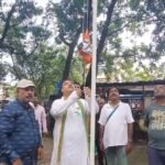 पश्चिम बर्दवान प्रेस क्लब में 80वां स्वतंत्रता दिवस समारोह,