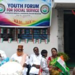 Flag Hoisting & Distribution Ceremony Youth Forum for Social Service,