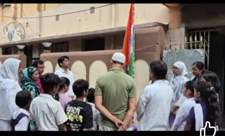 The Flag Hoisting Ceremony was celebrated with great enthusiasm and patriotic spirit at Classroom Coaching Institute, Kharagpur,