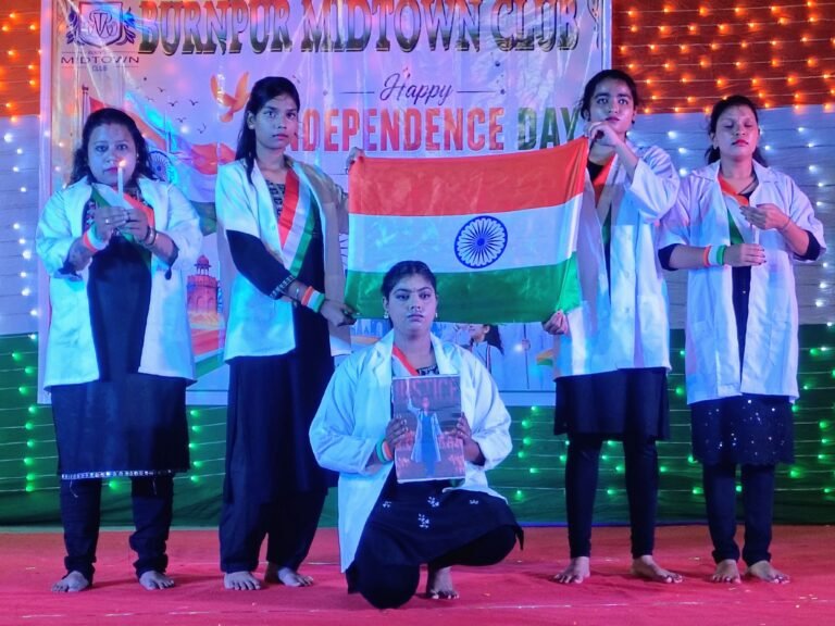 Burnpur Midtown Club में भव्य स्वतंत्रता दिवस समारोह