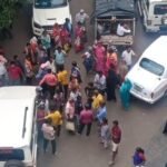 सफाई कर्मचारियों की मांगों को लेकर आसनसोल नगर निगम में प्रदर्शन