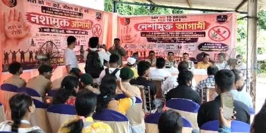 नियामतपुर पुलिस की महा-मुहिम: "नशे को ना, भविष्य को हाँ", युवाओं को बचाने सड़क पर उतरे आला अफसर