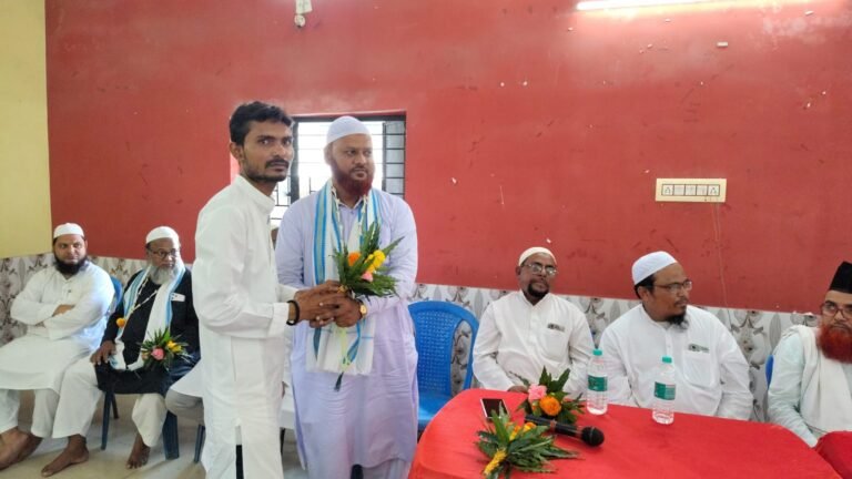 कुल्टी में हाजी साहब के वतन वापसी पर भव्य स्वागत समारोह