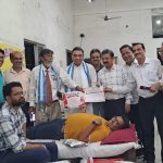 बर्नपुर में मारवाड़ी युवा मंच का रक्तदान शिविर  रक्तदान के साथ नि:शुल्क नेत्र एवं दंत जांच शिविर का भी आयोजन, लोगों में दिखा उत्साह