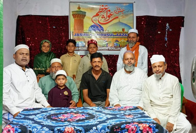 *جشن غوث الاعظم و نعتیہ مقابلہ حبیبی نظامی کمپلیس میں منایا گیا*