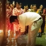 🔥 The ‘Ashirbader Pradip’ (Lamp of Blessings) Illuminated Chaurangi More! 🪔