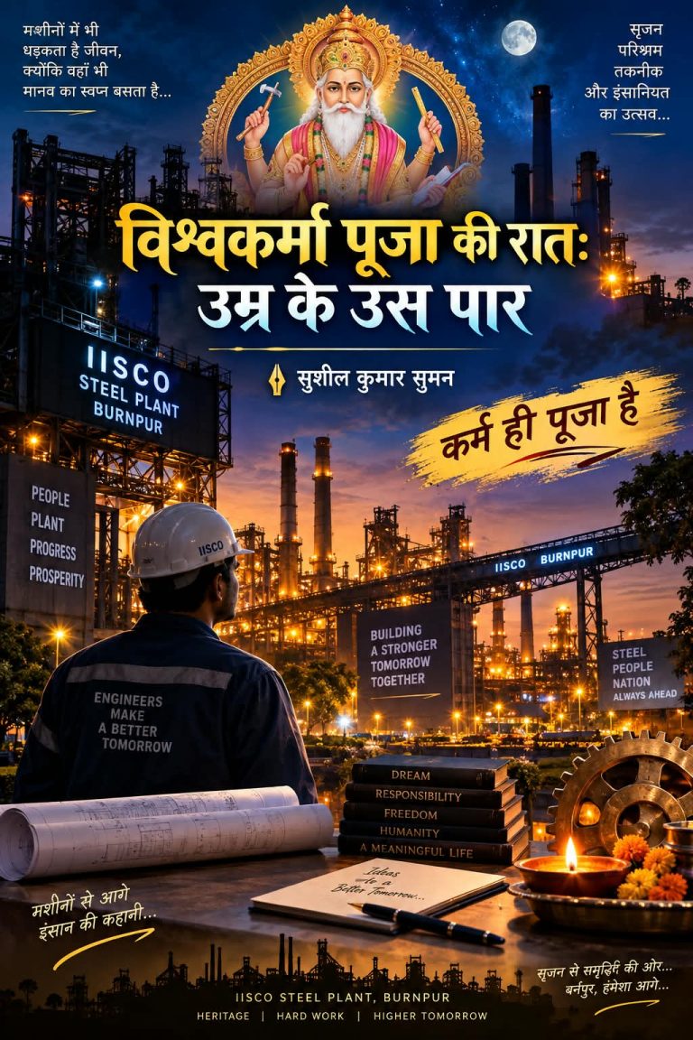 *"विश्वकर्मा पूजा की रात: उम्र के उस पार"*