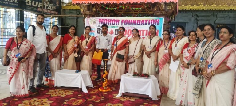 🩸 MOHOR Foundation’s 4th Year Voluntary Blood Donation Camp