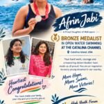 Afrin Jabi, for representing Midnapore and India on such a prestigious international stage in the USA.