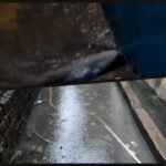बराकर में हल्की बारिश ने खोली सफाई व्यवस्था की पोल, नाली का गंदा पानी सड़कों पर