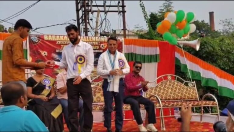 बराकर में फुटबॉल का रोमांच चरम पर, पेनल्टी शूटआउट में बापी-11 ने जीता खिताब