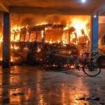 *West Medinipur: Fire Incident at Medinipur Central Bus Stand*