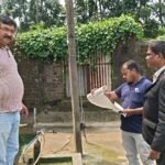 *तालाब की भराई और अवैध निर्माण को लेकर पीएमओ में शिकायत, कुल्टी BLRO की टीम ने किया औचक निरीक्षण*